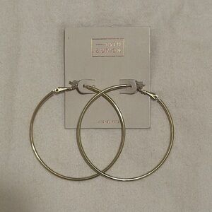 14th & Union Gold Classic Hoop Earrings